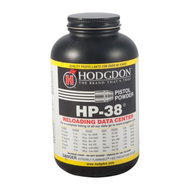 Picture of Hodgdon Hp38 1Lb Can 10Can/Cs