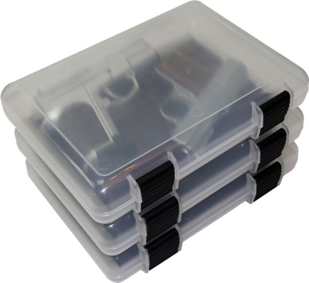 Picture of Mtm In-Safe Handgun Storage Case 9" Clear Smoke 3-Pack
