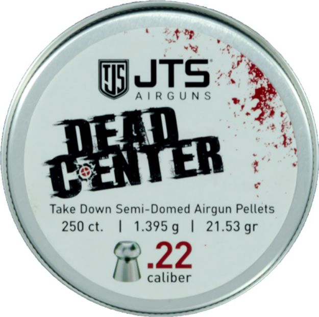 Picture of Jts Pellets Dead Center 22 Semi-Domed 21.53 Gr 250Ct