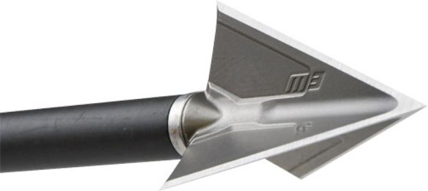 Picture of G5 Broadhead Montec M3 Fixed 3-Blade 100Gr 1.125" Cut 3Pk