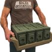 Picture of Mtm Ammo Can Tray For 4 .30Cal Metal Ammo Cans Flat Dark Erth