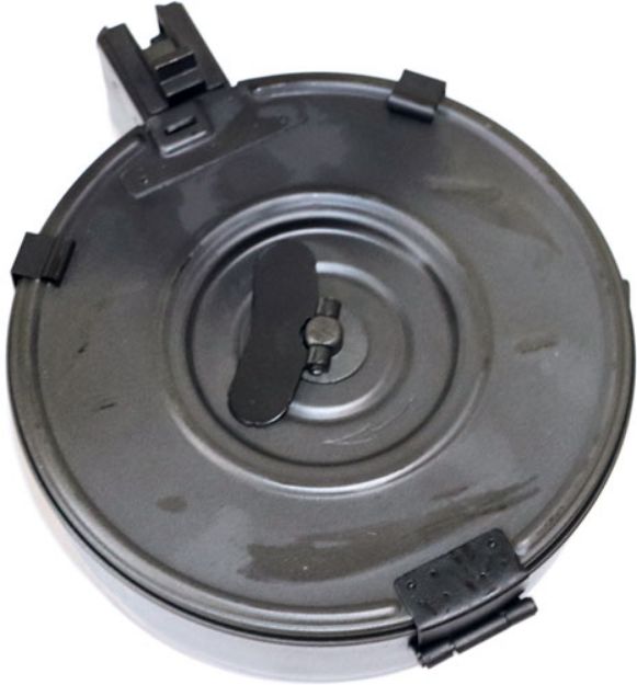 Picture of Iver Johnson Magazine Ak47 75Rd Black Metal