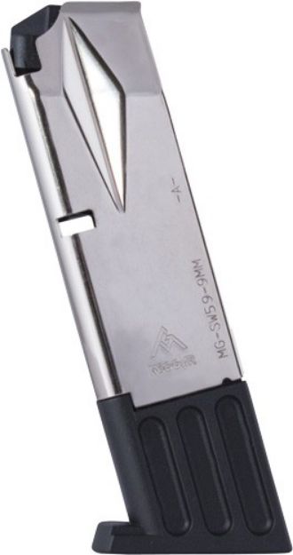 Picture of Mec-Gar Magazine S&W 5900 Series 9Mm Luger 10Rd Nickel