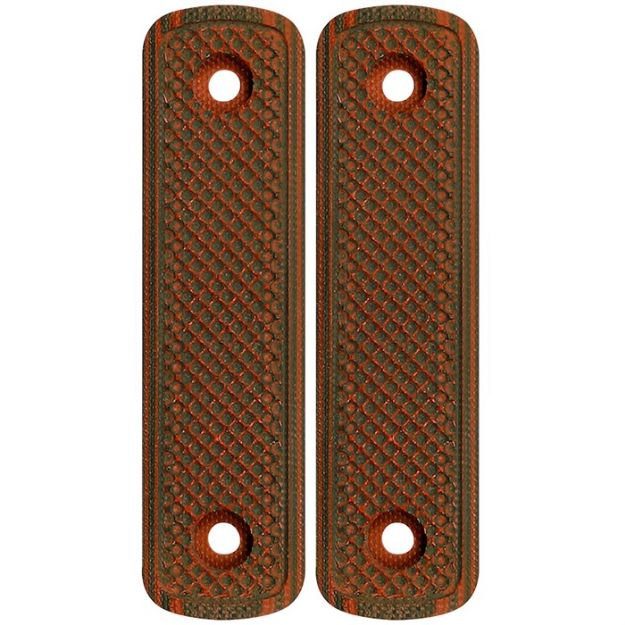 Picture of Mi Lever Action G10 Straight Grip Panel Red / Black