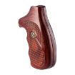 Picture of Pachmayr Laminated Wood Grips S&W K&L-Frame Rnd Butt Rosewd