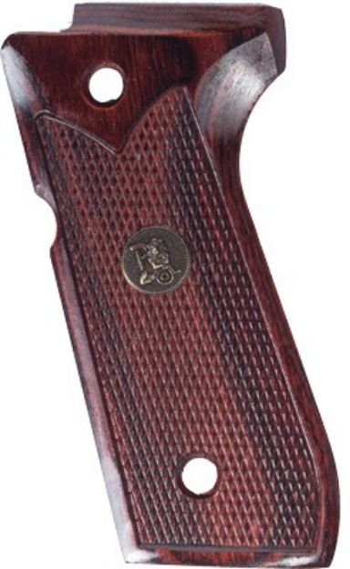 Picture of Pachmayr Laminated Wood Grips Beretta 92Fs Rosewood Check