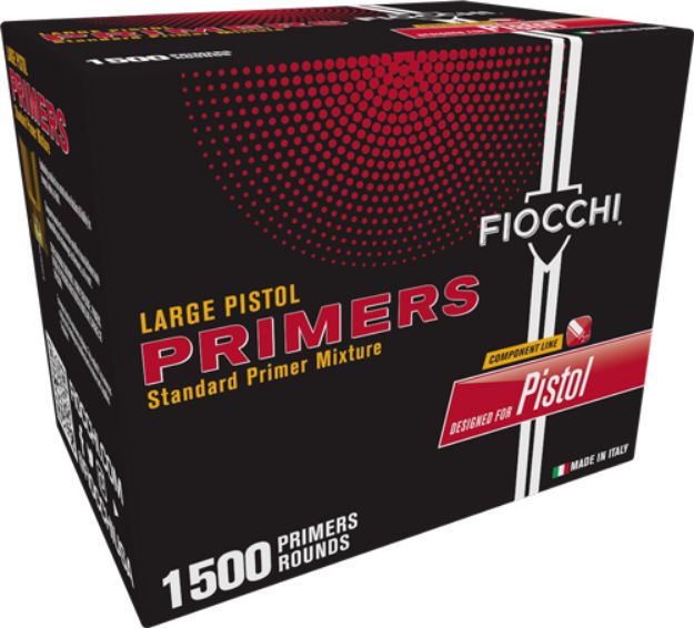 Picture of Fiocchi Primers Large Pistol 12000 Pack Case