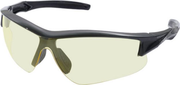 Picture of Howard Leight Acadia Glasses Black Frame/Amber Lens