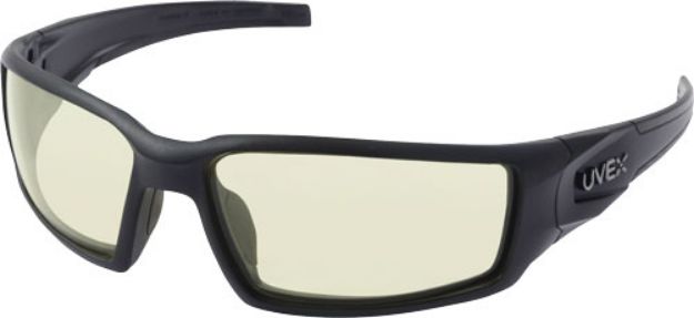Picture of Howard Leight Hypershock Glasses Black Frame/Amber Lens