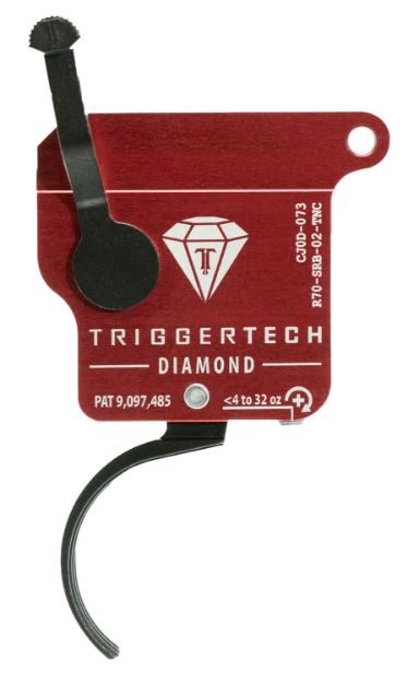 Picture of Triggertech Rem 700 Sngle Stg Black Diamond Curved Clean