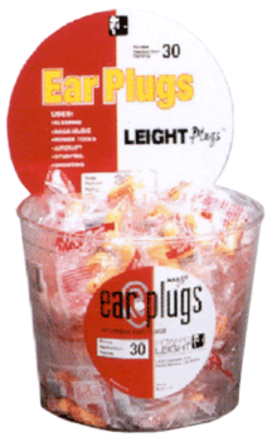 Picture of Howard Leight Leightplugs Disposable Ear Plugs 100 Tub