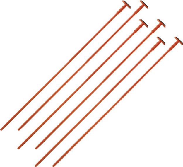 Picture of Gss Orange Rifle Rods .22 Caliber 6-Pack