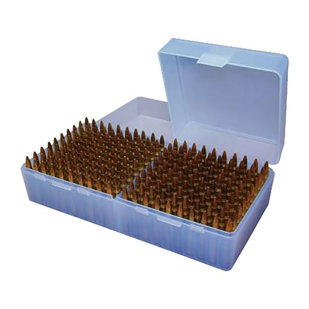 Picture of Mtm Ammo Box Small Rifle 200-Rounds Flip Top Style Grn