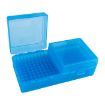 Picture of Mtm Ammo Box Small Rifle 200-Rounds Flip Top Style Blue