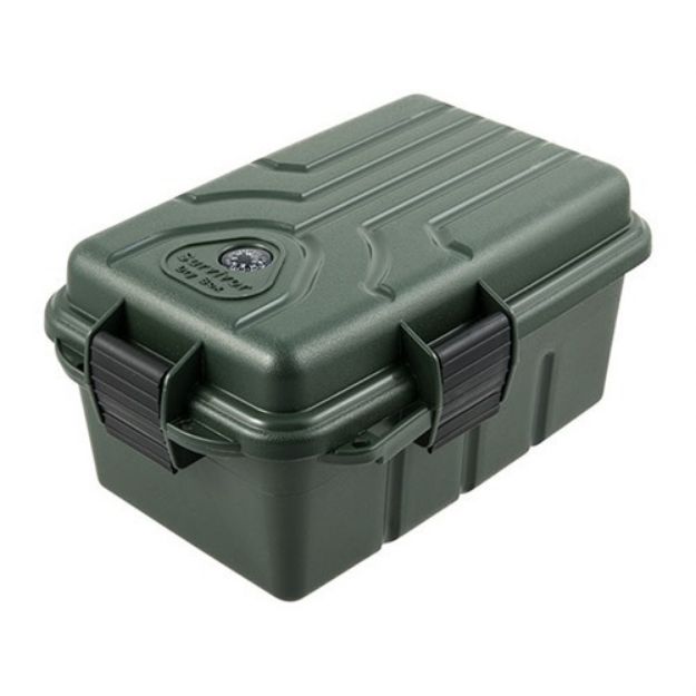 Picture of Mtm Survivor Dry Box Large 10"X7"X5" Forest Green