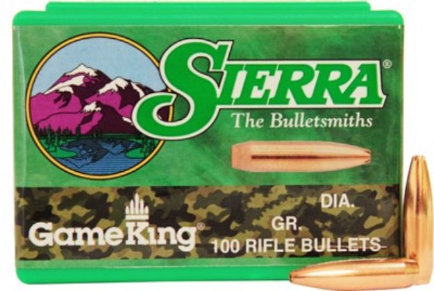 Picture of Sierra Bullets .270 Cal .277 140Gr Hp-Bt Gameking 100Ct