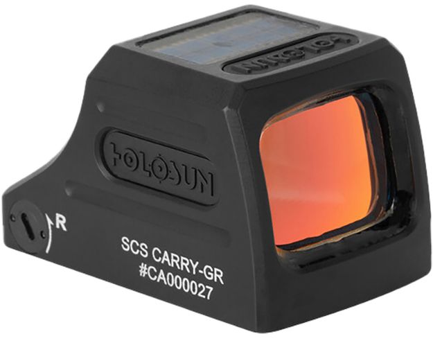 Picture of Holosun Scs Carry Green Dot Solar Charging Sight
