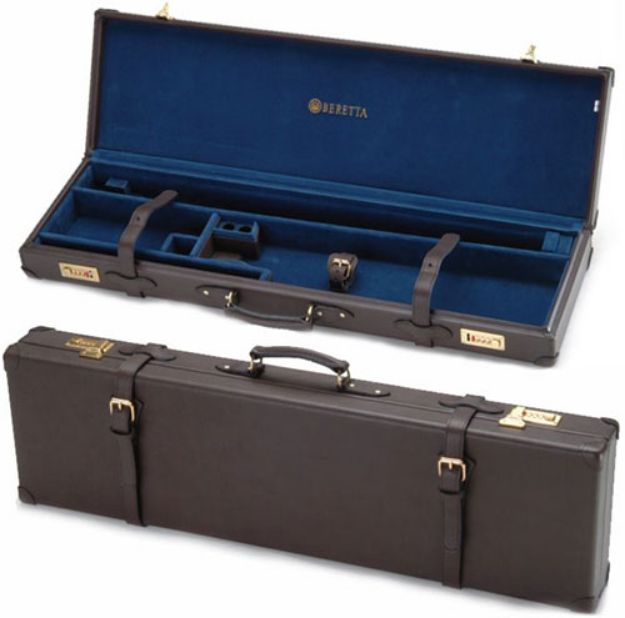 Picture of Beretta Luggage Case For O/U Shotguns Leather Brown