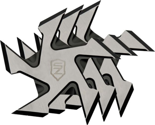 Picture of Szco Sierra Zulu 4" Buzzsaw Throwing Star Set 3Pack W/Shth
