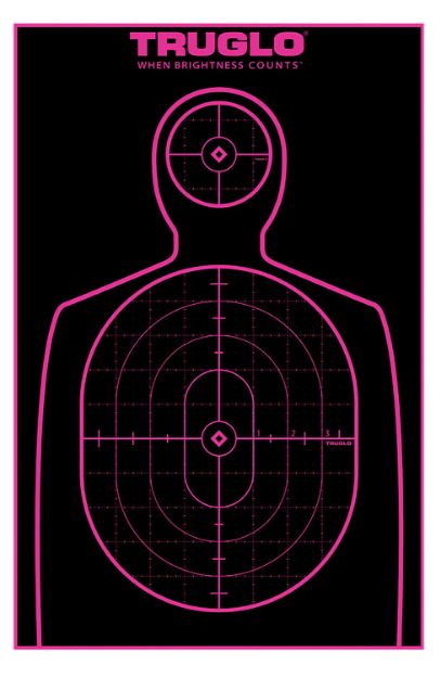 Picture of Truglo Tru-See Reactive Target Handgunner 12" X 18" 12-Pack