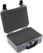 Picture of Pelican Vault Medium Pistol Case W/ Foam Ghost Gray