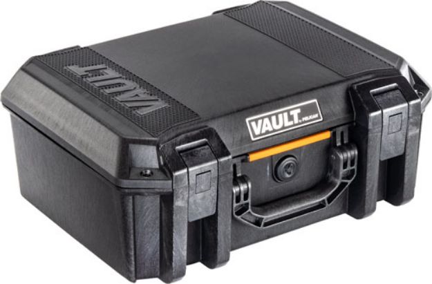 Picture of Pelican Vault Large Pistol Case W/ Foam Black
