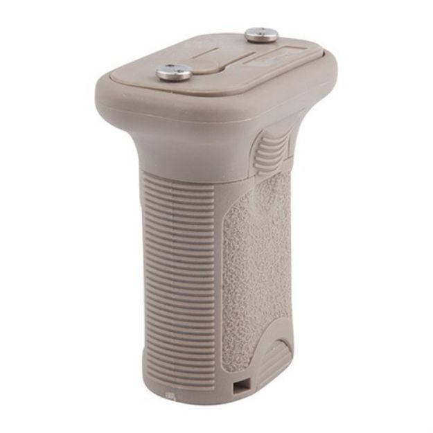 Picture of Bcm Vertical Grip Short Fde Fits Keymod Rails