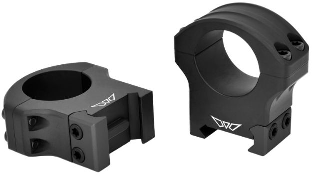Picture of Warne Rings Hyperlite 1" High Matte Alloy