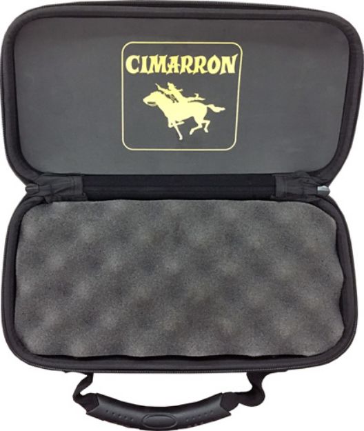 Picture of Cimarron Revolver Case Large 5.5" To 8" Barrel Black