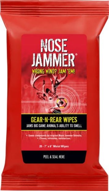 Picture of Nose Jammer Gear And Rear Wipes 7"X6" 20 Wipes Per Pack