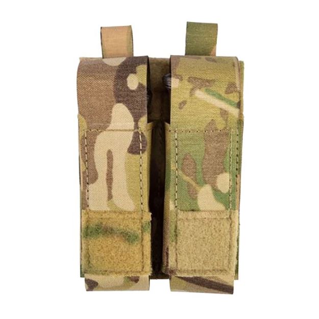Picture of Grey Ghost Double Pistol Magna Mag Pouch Laminate Multicam