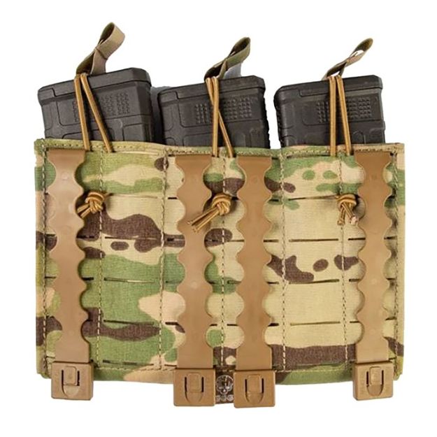 Picture of Grey Ghost Triple Mag Panel 5.56 Mag Pouch Lam Multicam