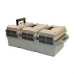 Picture of Mtm 50 Caliber 3 Can Ammo Crate Fde/Green Lockable