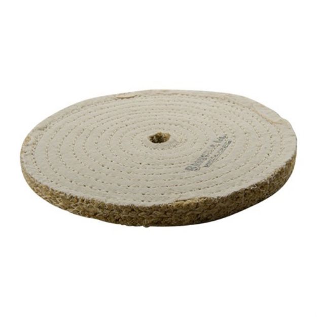 Picture of Sisal Polishing Wheel, 8'' X .375'', 5/8'' Arbor