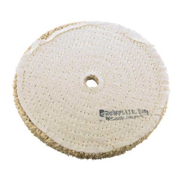 Picture of Sisal Polishing Wheel, 8'' X .375'', 3/4'' Arbor