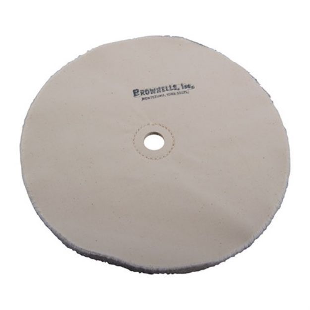 Picture of Muslin Polishing Wheel, Loose, 10'' X 20-Ply, 3/4'' Arbor