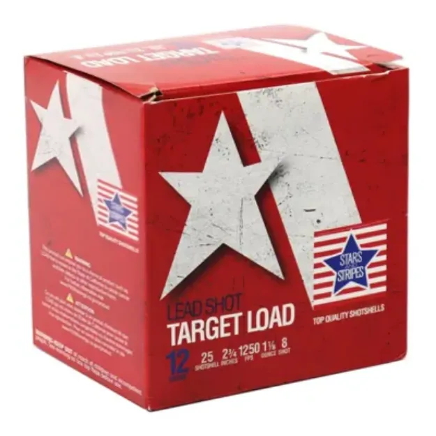 Picture of Target Load 12Ga 2-3/4" 1 1/8 Oz #8 Shot 1250Fps 25Rd