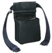 Picture of Bob Allen Original Divded Shell Pouch With Belt Black