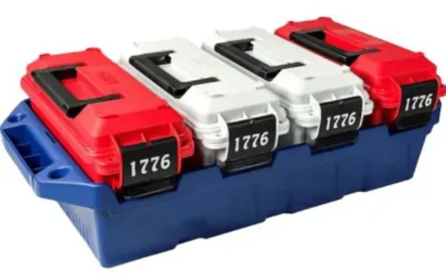 Picture of Mtm 30 Caliber 4 Can Ammo Crate America 250 Edition