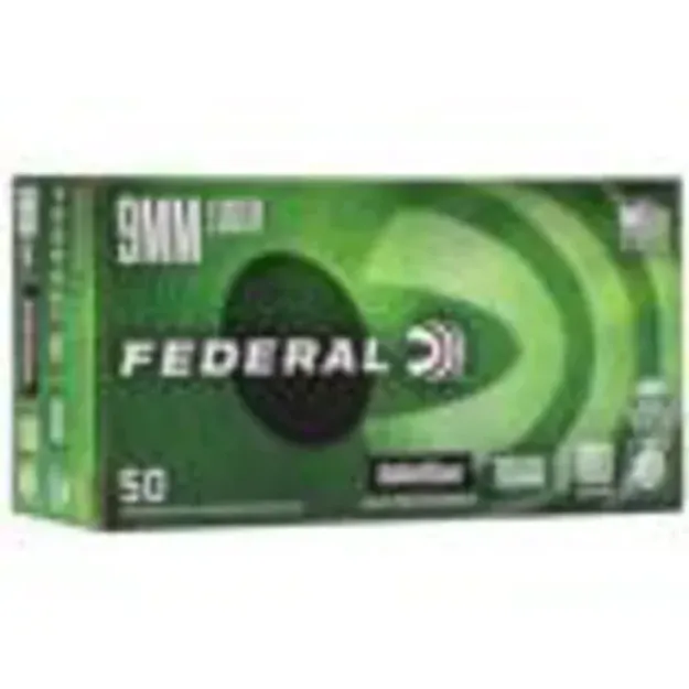 Picture of Federal 9Mm Luger (9X19mm) 100Gr Cqt Frangible Ammo 50Rd