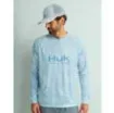 Picture of Huk Pursuit Mossy Oak Printed Ls Crew Moe Sw Bonefish Ls Xl