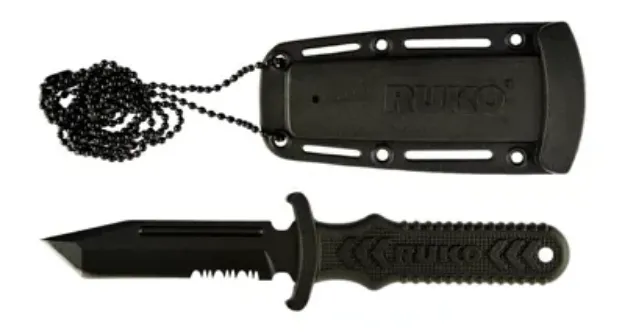 Picture of RUKO RUK0098 440A TIN 3"NECK/BOOT KNIFE