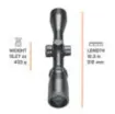 Picture of Bushnell 3-9X40 Banner 2 Black Riflescope Illum. Cf500 - Red Hang Box