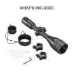 Picture of Bushnell 3-9X40 Banner 2 Black Riflescope Illum. Cf500 - Red Hang Box