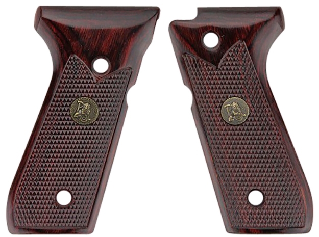 Picture of Pachmayr Renegade Grip Rosewood Wood Laminate For Beretta 92 Fs 