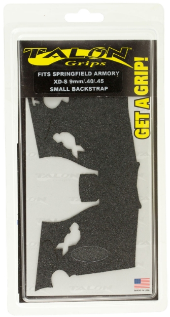 Picture of Talon Grips Adhesive Grip Textured Black Granulate For Springfield Xd-S 9,40,45 With Small Backstrap 