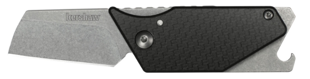 Picture of Kershaw Pub Folding 8Cr13mov Ss 4.50" Long Plain Blade Black Carbon Fiber Handle 