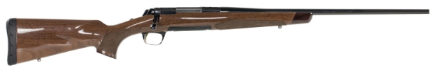 Picture of Browning X-Bolt Medallion 243 Win 4+1 22" Free-Floated Barrel, Engraved Polished Blued Steel Receiver, Gloss Black Walnut Stock, Rosewood Fore-End & Grip Cap, Optics Ready 