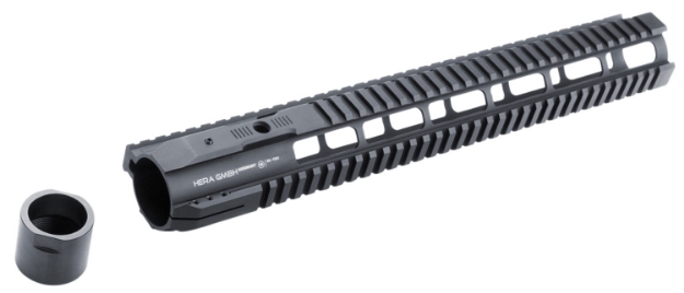 Picture of Hera Arms Irs Handguard 15" Free-Floating, Quad Rail Style Made Of Aluminum With Black Anodized Finish For Ar-10 