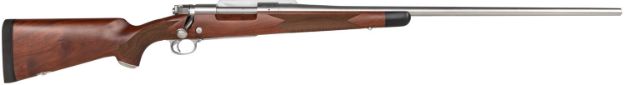 Picture of Winchester Repeating Arms Model 70 Super Grade 264 Win Mag Caliber With 3+1 Capacity, 26" Barrel, Matte Stainless Metal Finish & Satin Walnut Stock Right Hand (Full Size) 